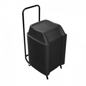 Pack of 36 units of black theatre booster seats